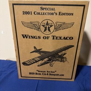 Wings of Texaco Spokane Sun-God 1929 Buhl CA-6 Sesquiplane 9th in Series